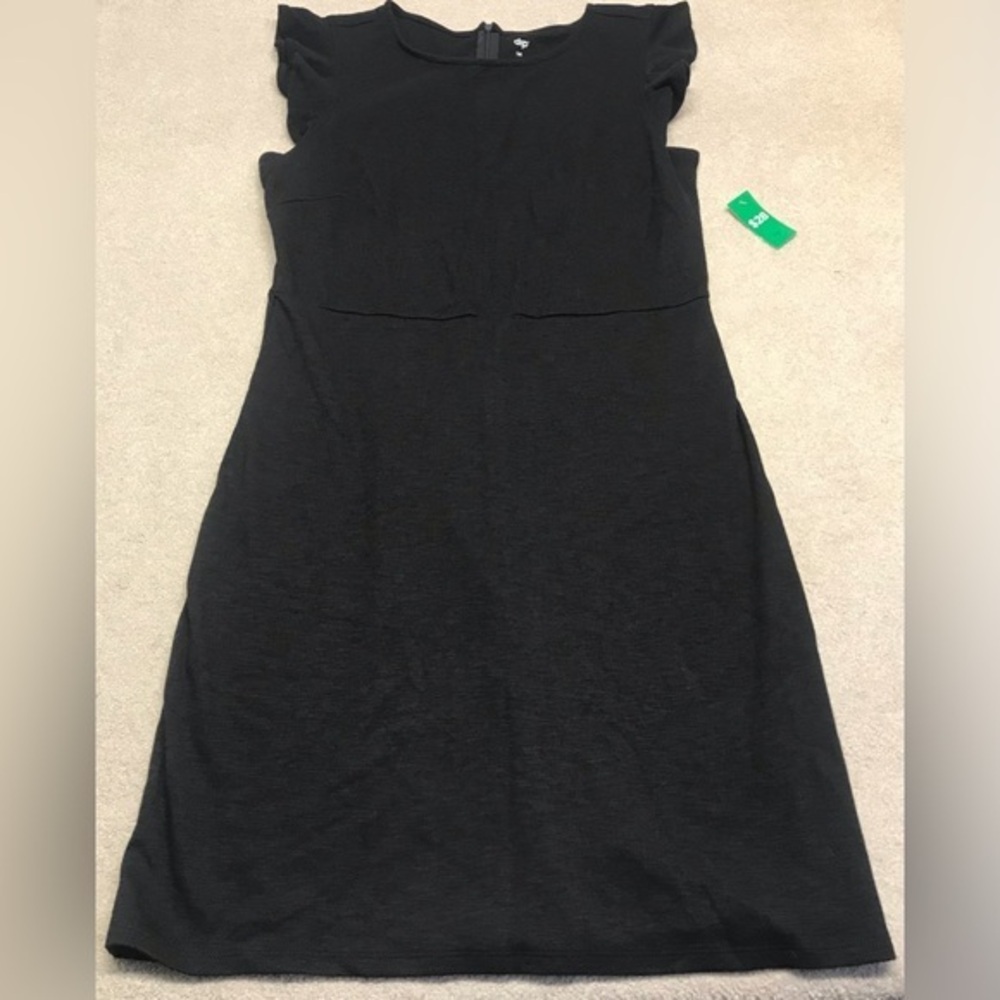 Dip Size 14 Black Essentials Women’s Cotton Spandex Amoral MIDI NWT MSRP$2